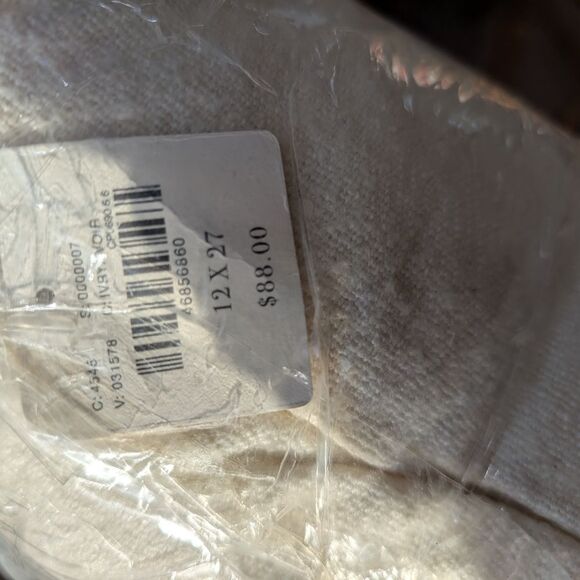 Jess Feury Sunstreak Pillow 
Striped Multicolor Lumbar Pillow NWT - Picture 2 of 9